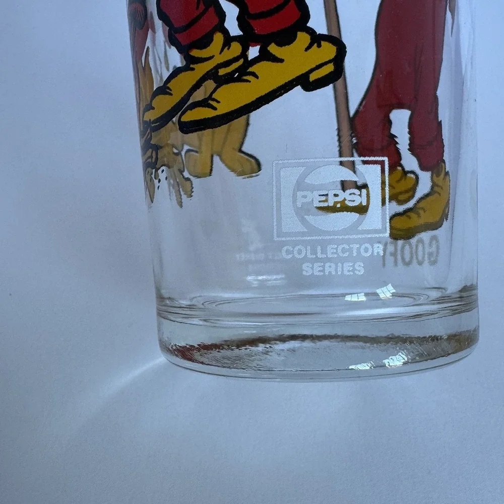 Vintage 1978 Goofy Walt Disney‎ Pepsi Collector Series Glass Cup